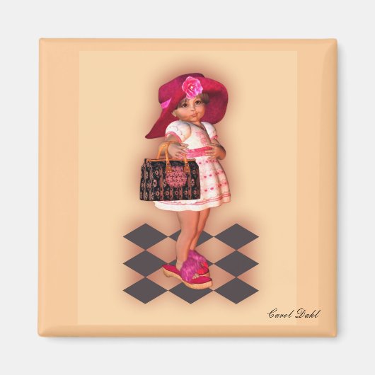 Juste Comme Mommy Magnet (Devant)