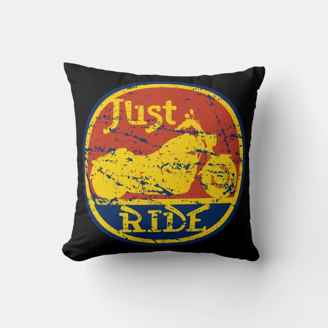 Juste coussin décoratif de moto de tour (Recto)