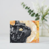 Juste dire Hello Cat carte postale (Debout devant)