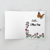 Juste disant carte mignonne d'oiseau salut et de (Intérieur)