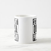 Juste En Dehors De Pound Town Mug (Centre)
