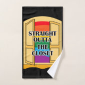 Juste En Dehors Du Closet (Serviette à main)