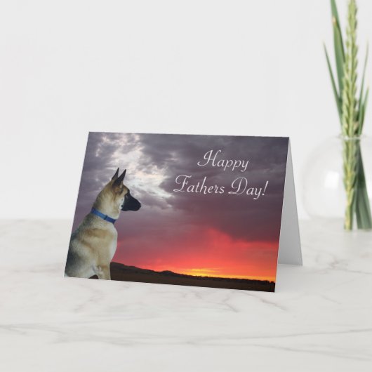 Juste En Étant Votre Carte De Fête des pères (Devant)