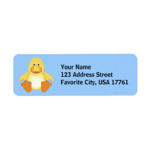 Juste étiquettes de adresse mignons