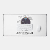 Juste Eyeball It Human Eye Anatomie Geek Conseils (Clavier et souris)