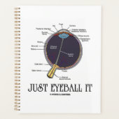 Juste Eyeball It Human Eye Anatomie Geek Conseils (Devant)