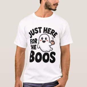 Juste Ici Pour Le T-Shirt Fantôme Boos Cute