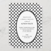 Juste Invitation de Fête Générale Moderne (Noir) (Devant / Derrière)