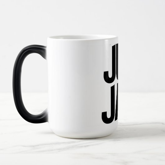 Juste Jazz Marque Café Mug (Gauche)