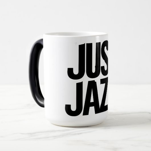 Juste Jazz Marque Café Mug (Devant gauche)