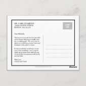 Juste Joli Carte de remerciements Mariage (Dos)