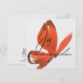 JUSTE JOY 5.25 x 5.25 carte (Devant / Derrière)