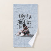 Juste la glace pour tous (hockey) (Serviette à main)