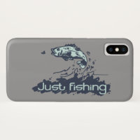 Juste la pêche signifie coque iphone gris