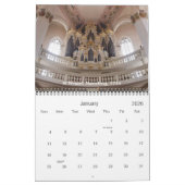 Juste l'Allemagne - calendrier d'organe de tuyau (Jan 2026)