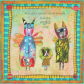 Juste Les Bons Sticker Vinyl Art (Devant)