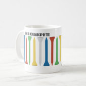 Juste ma tasse régulière de golf de Tee (Devant gauche)