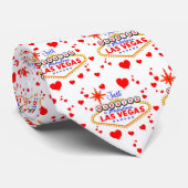 Juste marié à Vegas cravate thématique (Roulé)