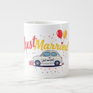 Juste Marié Célébration Design Mug
