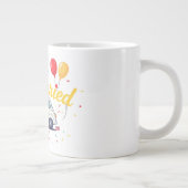 Juste Marié Célébration Design Mug (Droite)