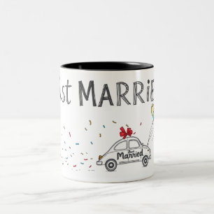 Juste Marié Célébration Design Mug