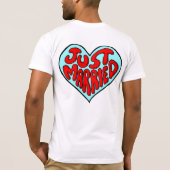 JUSTE MARIÉ COEUR T-SHIRT (Dos)