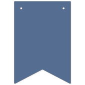 Juste Marié Dusty Blue Boho drapeaux de Bunch (Premier drapeau)