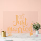 Juste marié Peach (Mariage)