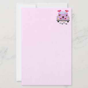 Juste Marié Pink Purple papeterie