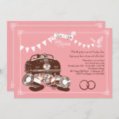 Juste Marié Post Mariage Brunch Invitations (Devant / Derrière)