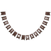 Juste Marié Rustic Boho Drapeaux de Bunch Boho (Tout)