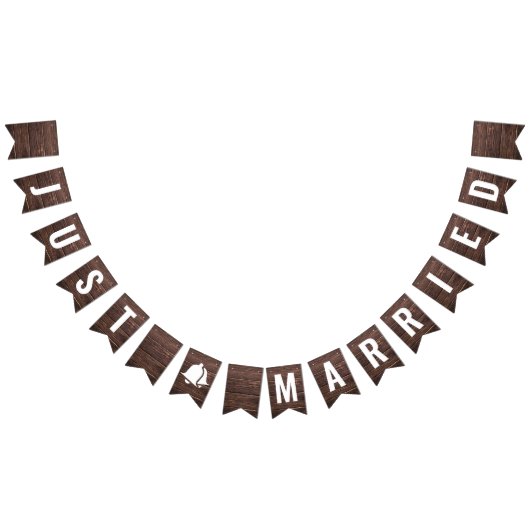 Juste Marié Rustic Boho Drapeaux de Bunch Boho (Tout)