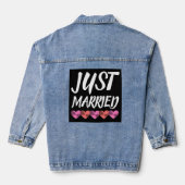 JUSTE MARIÉE Denim jean Jacket (Verso)