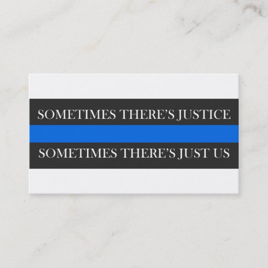 Juste nous cartes de visite (Devant)