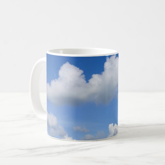 Juste Nuages Café Mug (Devant gauche)