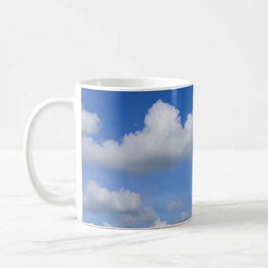 Juste Nuages Café Mug (Gauche)