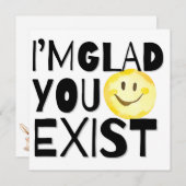 Juste parce que la carte (Devant / Derrière)