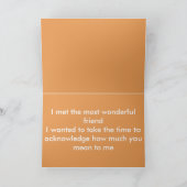 Juste parce que la carte de voeux (Intérieur)