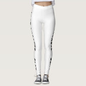 Juste parce que SLAY Imprimer Leggings (Devant)