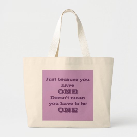 Juste parce que vous avez un sac fourre-tout (Devant)