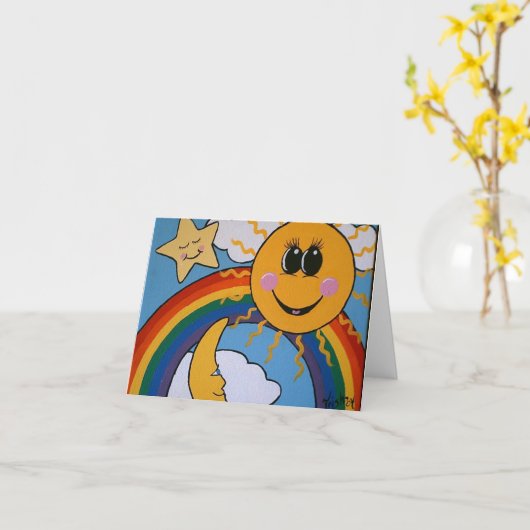 JUSTE PARCE QUE VOUS ÊTES MA CARTE DE SOLEIL (Fleur jaune)