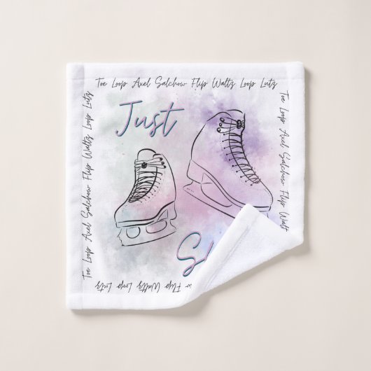 Juste Patiner Serviette Lame (Gant de toilette)