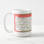 Juste pour la tasse d'aujourd'hui (Gauche)