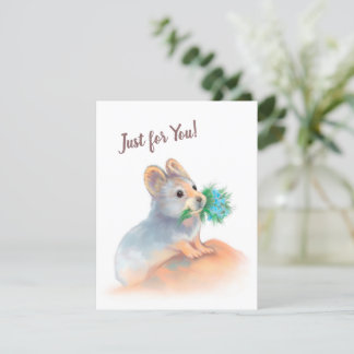 Juste pour vous - Carte de vœux mignonne