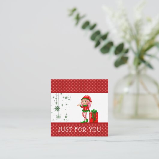 Juste pour vous certificat de chèque-cadeau de (Debout devant)