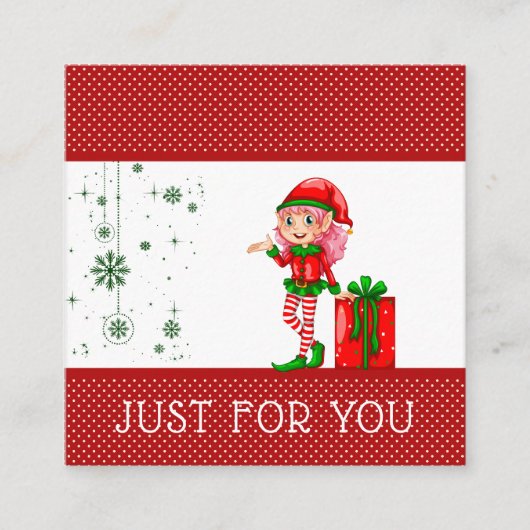 Juste pour vous certificat de chèque-cadeau de (Devant)