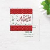 Juste pour vous Joyeux certificat de carte cadeau  (Bureau)