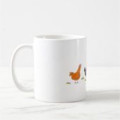 Juste quatre poulets sur une tasse (Gauche)