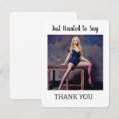 JUSTE RECHERCHÉ POUR DIRE MERCI (Devant / Derrière)