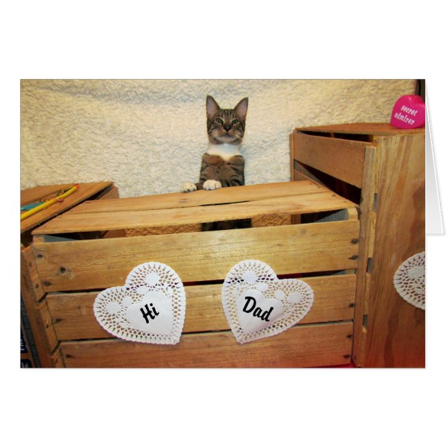 Juste Recherché pour dire salut ! (Devant horizontal)